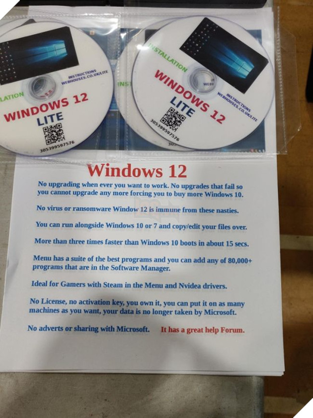 Xuất hiện hệ điều hành Window 12 lite, nhẹ hơn và vận hành nhanh hơn cả Window 10