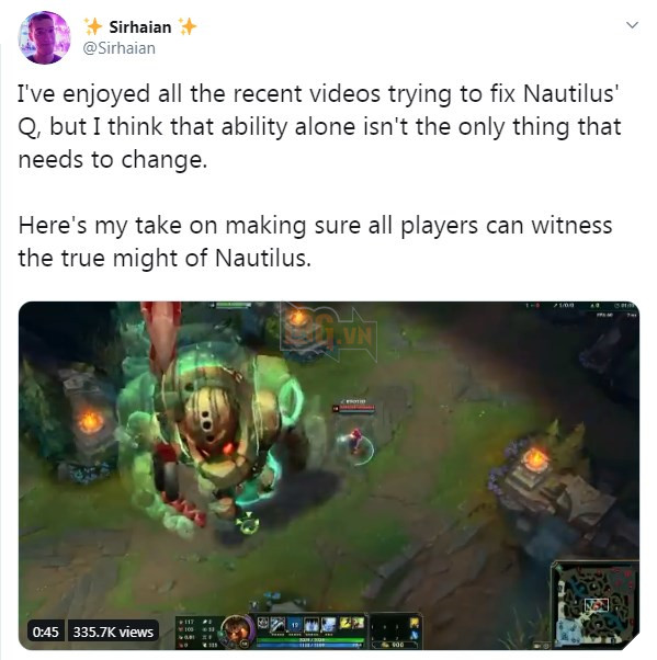 LMHT: Riot Games tiếp tục buff cho Nautilus, giúp hắn biến khổng lồ và kéo mỏ neo toàn bản đồ 2