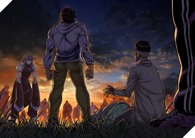 Spoiler Kengan Omega tập 50 - Bất ngờ khi Asura - Tokita Ohma hồi sinh giải cứu bạn già