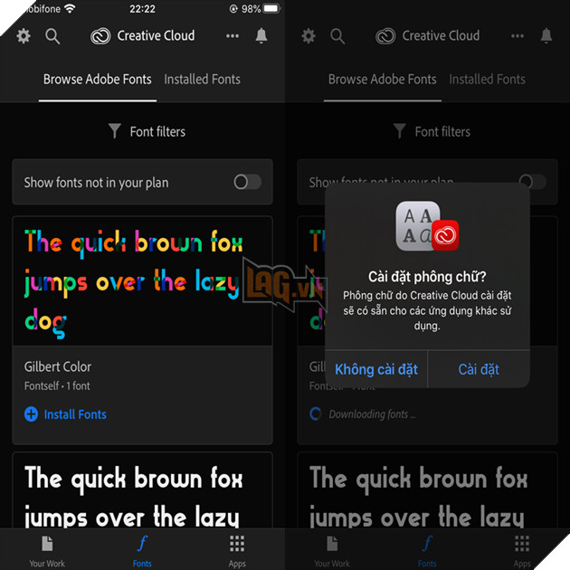 Cách cài font chữ mới cho iPhone phù hợp với sở thích của bạn 3