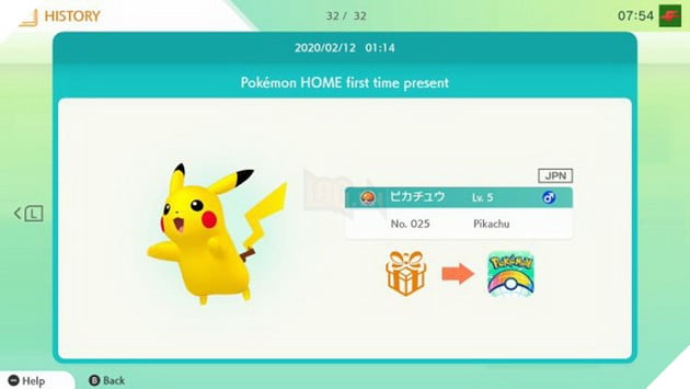Hướng dẫn cách nhận Pokemon miễn phí và theo sự kiện từ Pokemon Home 5