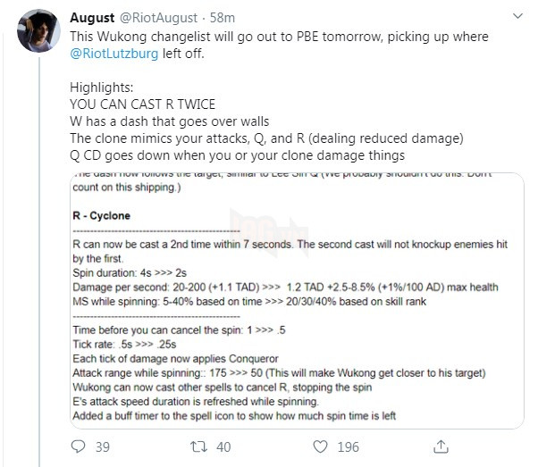 Riot Games công bố phiên bản làm lại thứ 3 của Ngộ Không - Phân thân giờ có thể dùng cả chiêu cuối - Ảnh 1.