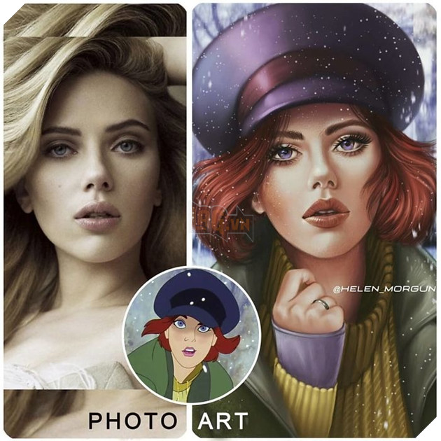 Những nàng công chúa Disney từ cổ tích đến phiên bản của các mỹ nhân Hollywood phần 2  11