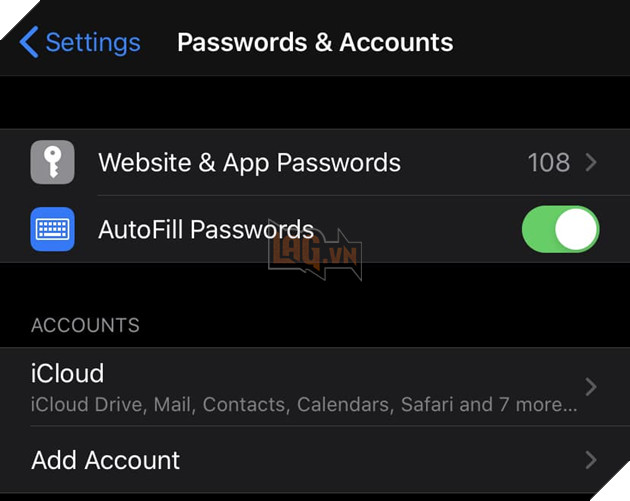 iCloud Keychain là gì? Cách để xem mật khẩu trong iCloud Keychain trên thiết bị iOS 3