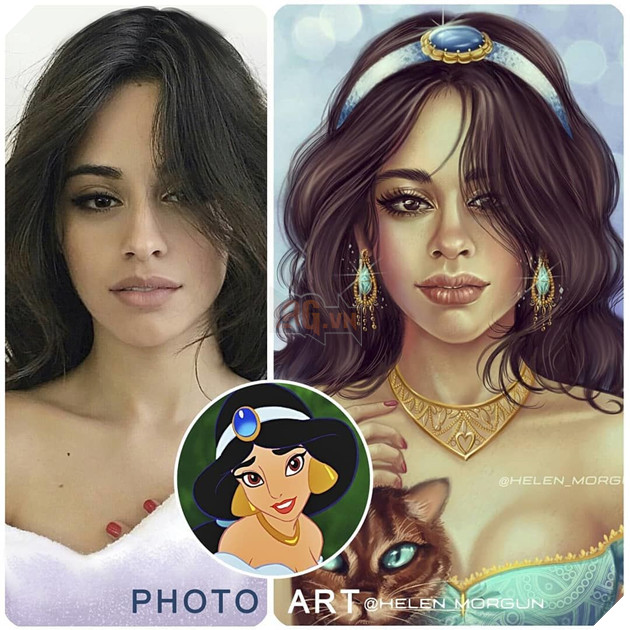 Những nàng công chúa Disney phiên bản đời thực của các mỹ nhân Hollywood phần 1  5