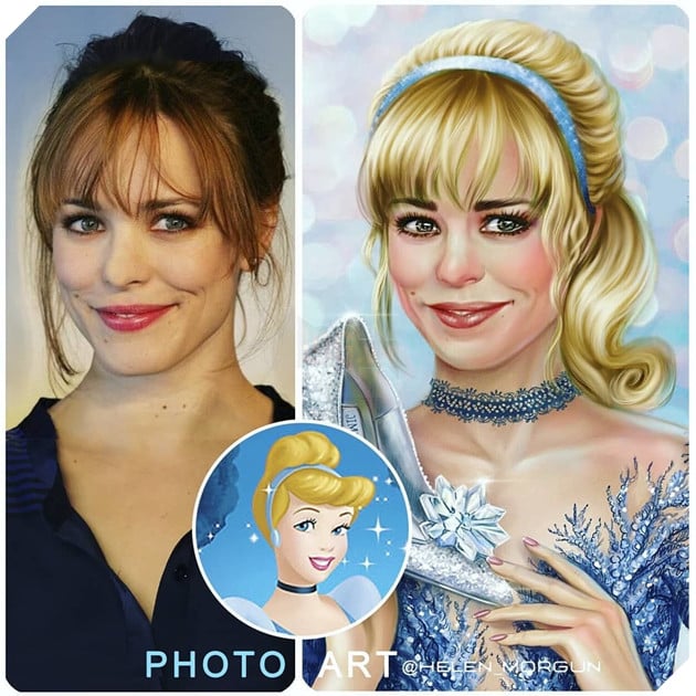 Những nàng công chúa Disney từ cổ tích đến phiên bản của các mỹ nhân Hollywood phần 2  3