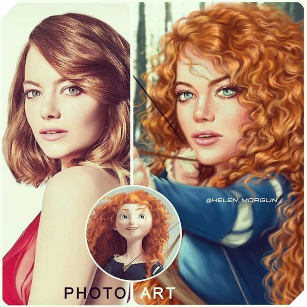 Những nàng công chúa Disney phiên bản đời thực của các mỹ nhân Hollywood phần 1  12