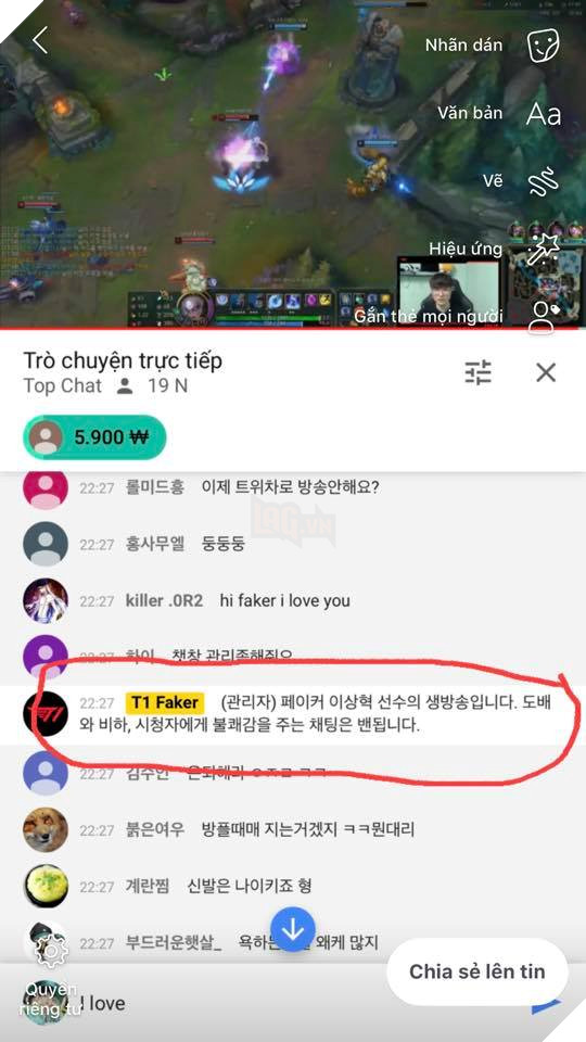 LMHT: Trẻ trâu Việt Nam lên stream của Faker chửi bới, lôi tên Thầy Ba ra để làm trò đùa 3