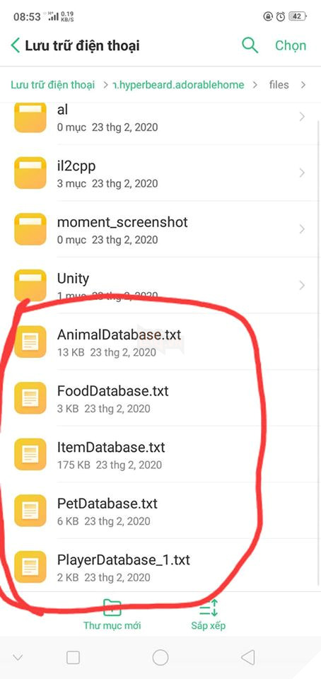 Adorable Home - Cách lưu Backup file save để không bị mất dữ liệu mỗi khi cập nhật cho Android 4