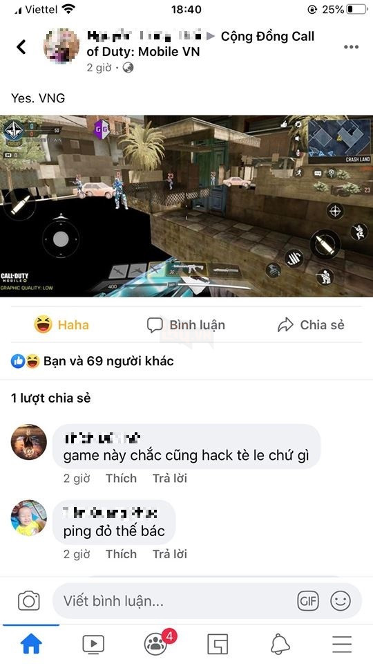 Game thủ quan ngại Call of Duty Mobile sẽ tràn ngập hack khi về đến Việt Nam