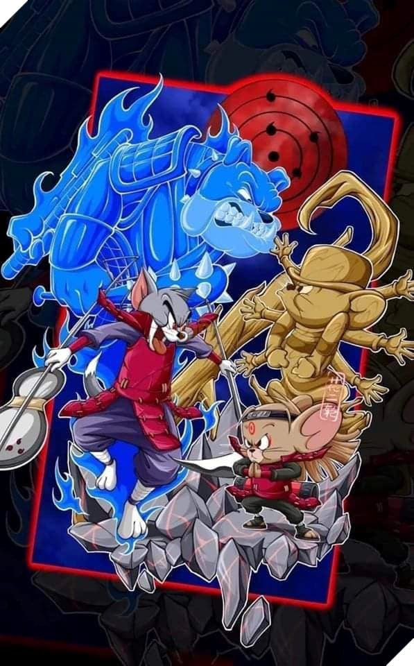 Sẽ như thế nào khi Tom & Jerry bước vào thế giới nhẫn giả của Naruto? 8