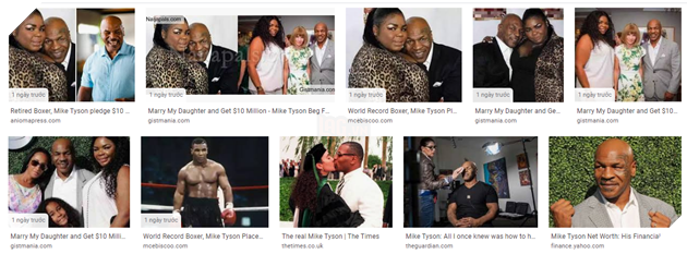 Huyền thoại quyền Anh Mike Tyson treo thưởng 230 tỷ đồng cho ai muốn cưới con gái của mình 3