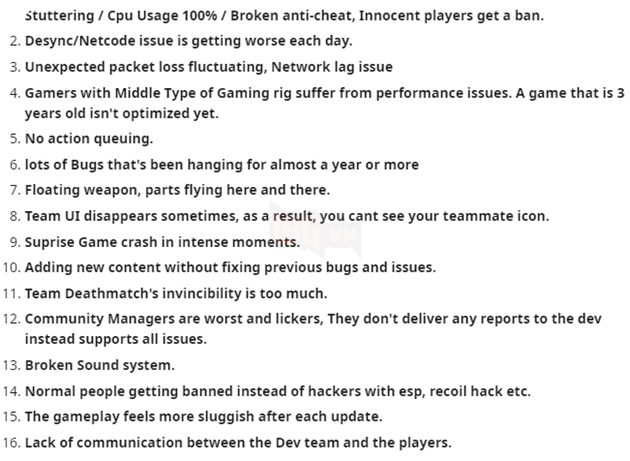 PUBG PC: Bằng chứng và lý do PUBG đang mất đi người chơi 2