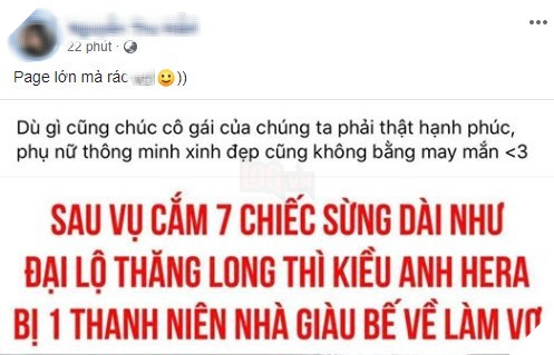 Cộng đồng mạng phẫn nộ vì fanpage có tiếng ở Việt Nam bới móc thiếu văn hóa ngày Kiều Anh Hera lên xe hoa - Ảnh 2.