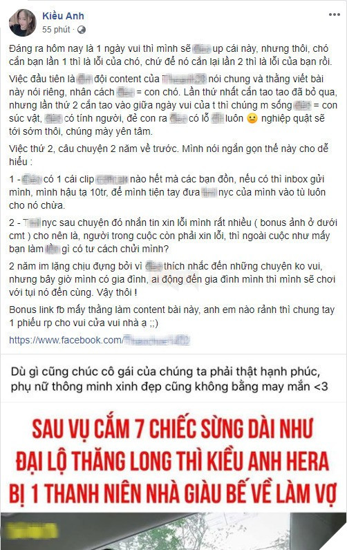 Cộng đồng mạng phẫn nộ vì fanpage có tiếng ở Việt Nam bới móc thiếu văn hóa ngày Kiều Anh Hera lên xe hoa - Ảnh 1.