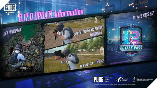 PUBG Mobile hé lộ bản cập nhật 0.17.0 với nhiều chế độ cùng súng, bản đồ mới