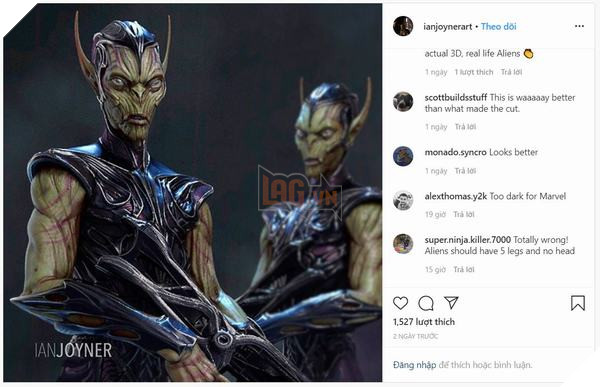 Nhìn tạo hình ban đầu của Skrull, mới thấy Talos đẹp trai tới mức nào 2