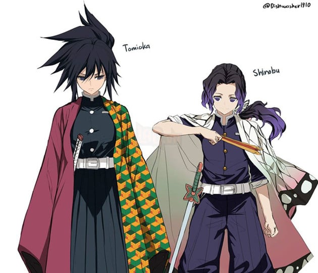 Ngỡ ngàng khi ngắm loạt ảnh chuyển giới của dàn nhân vật Kimetsu no Yaiba - Ảnh 3.