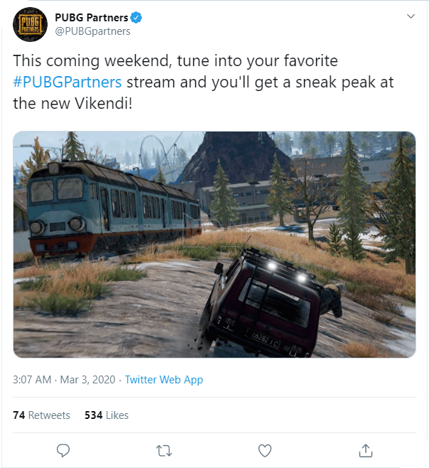 PUBG PC: Bản đồ Vikendi sẽ trở lại trong tuần này với diện mạo mới 2