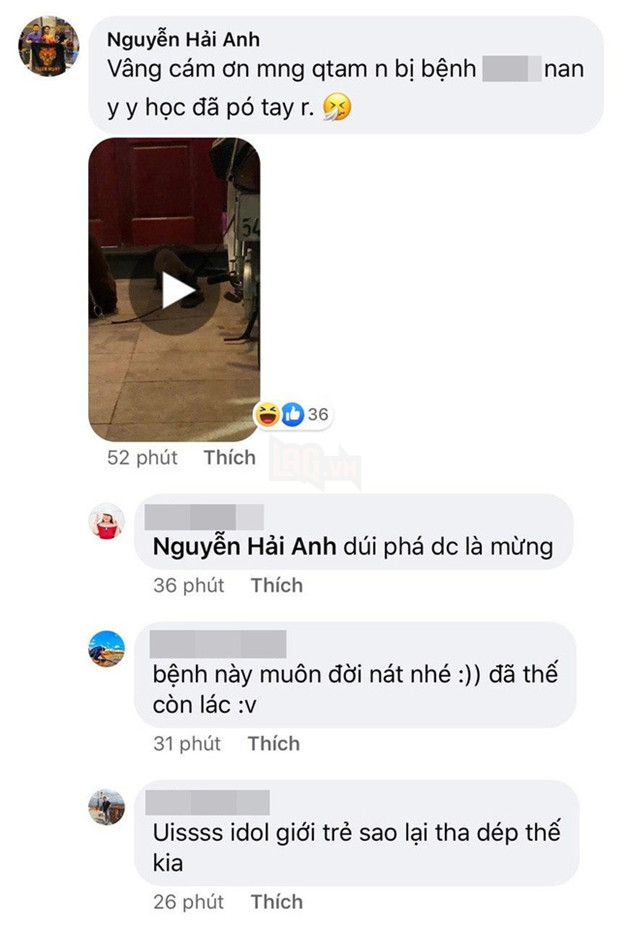  
Chủ nhân của Dúi xác nhận đó chỉ là trò đùa vì nó quá nghịch ngợm (Ảnh chụp màn hình)