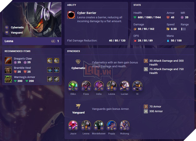 tft set 3 leona