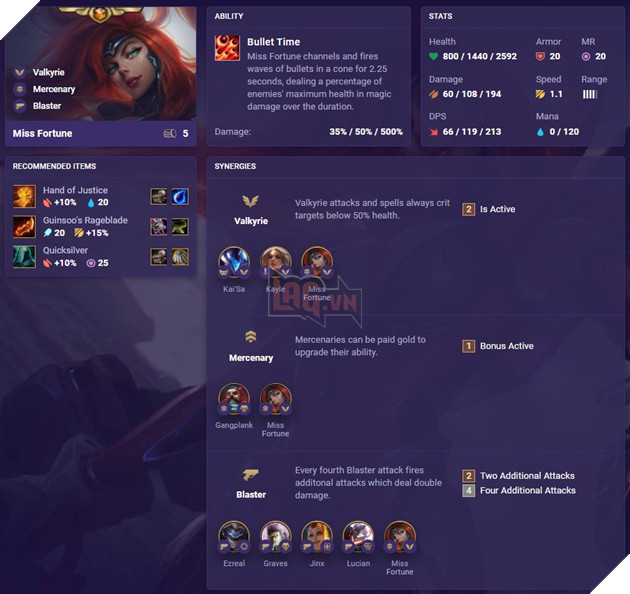 tft set 3 miss fortune