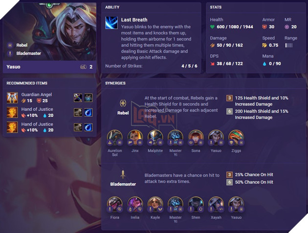 tft set 3 yasuo