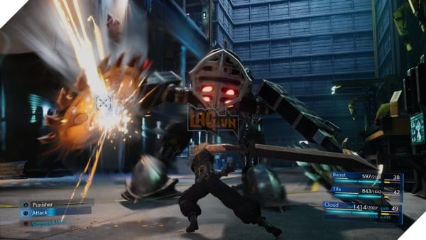 Chiến đấu trong Final Fantasy 7 Remake lẽ ra sẽ giống Kingdom Hearts 2