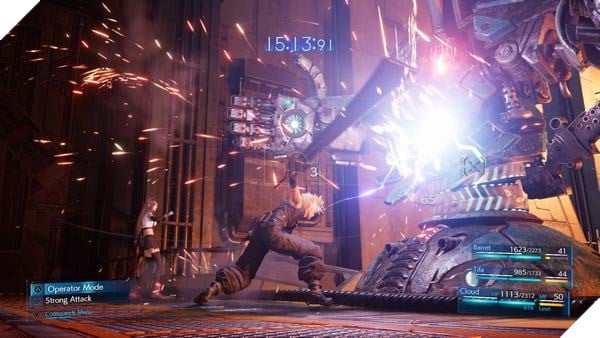 Chiến đấu trong Final Fantasy 7 Remake lẽ ra sẽ giống Kingdom Hearts