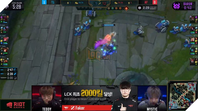 Faker chinh phục kỷ lục độc tôn tại LCK, nhưng T1 thì lại thua đau trước Afreeca - Ảnh 2.