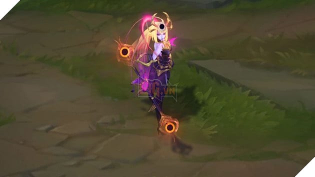 League of Legends Dark Cosmic Lux skin