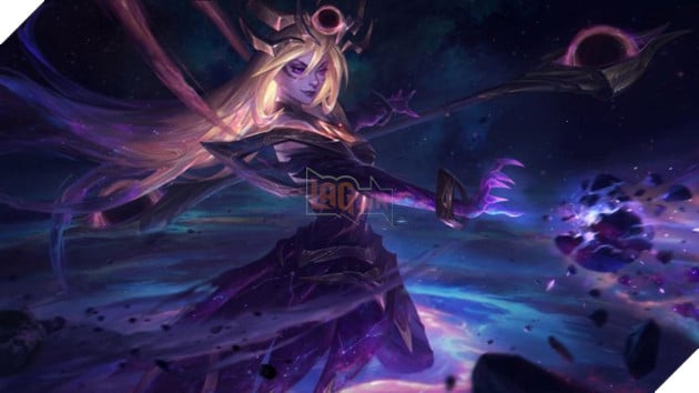 League of Legends Dark Cosmic Lux splash