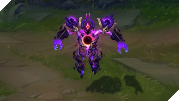 League of Legends Dark Star Xerath skin in-game
