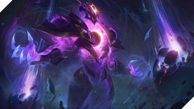 League of Legends Dark Star Xerath skin splash