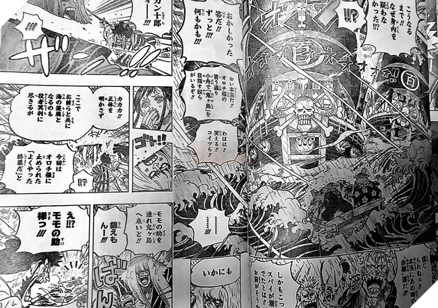 Spoiler One Piece 974 - Thẳng tiến đến đảo quỷ Onigashima - Kanjuro chính là kẻ phản bội 5