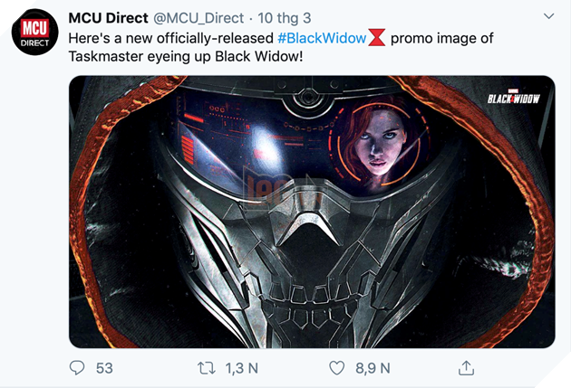 Marvel tung poster quảng cáo ấn tượng, hé lộ nhân vật Taskmaster nhắm đến