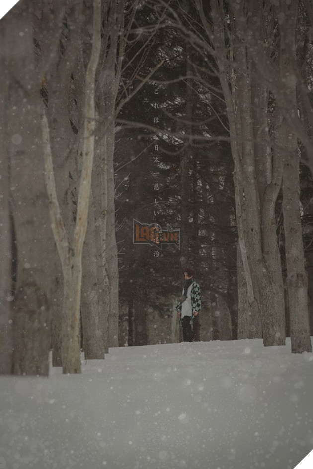 Chiêm ngưỡng khoảng khắc đầu tiên Tanjirou gặp Giyuu trong Kimetsu no Yaiba thông qua bộ cosplay cực xuất sắc 7