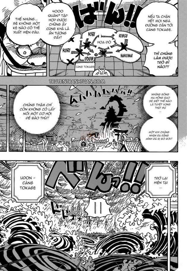 Dự đoan Spoiler One Piece 975 Man Lật Mặt Giữa Denjiro Va Kanjuro