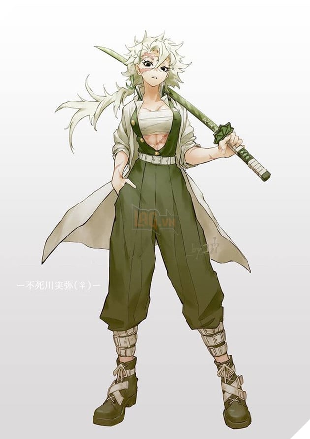 Kimetsu no Yaiba: Phiên bản chuyển giới xinh như mộng của dàn Trụ Cột khiến ai xem cũng si mê - Ảnh 18.