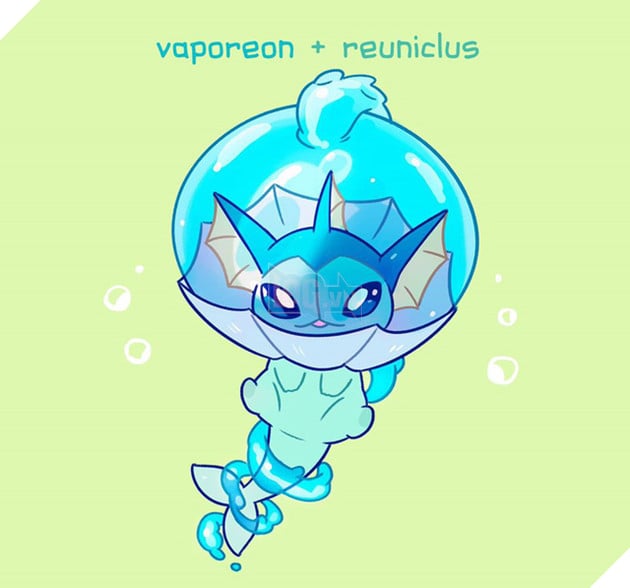 Mãn nhãn khi ngắm bộ ảnh hợp thể của các Pokemon, đẹp quên sầu luôn - Ảnh 40.