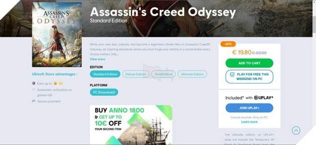 Assassin Creed: Odyssey cho phép tải miễn phí vào cuối tuần này  2
