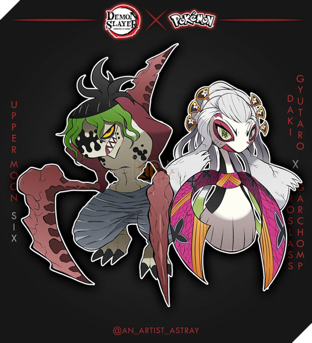 Loạt tranh vẽ Pokemon x Kimetsu no Yaiba cực ngầu được fan hâm mộ rần rần khen ngợi - Ảnh 7.