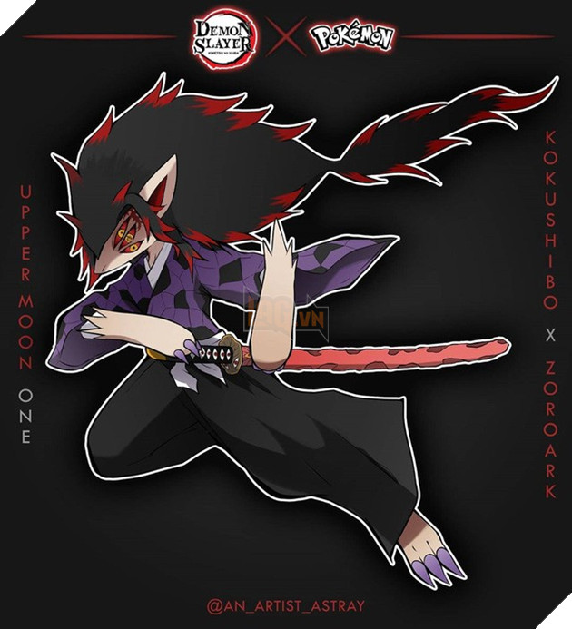Loạt tranh vẽ Pokemon x Kimetsu no Yaiba cực ngầu được fan hâm mộ rần rần khen ngợi - Ảnh 3.
