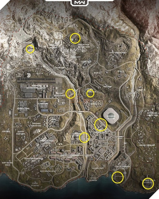 Call of Duty Warzone: Tổng hợp những địa điểm xuất hiện máy bay trực thăng chiến đấu 3