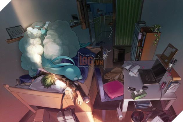 Xem loạt tranh Pokemon đẹp đến ngoạn mục của họa sĩ Nhật Bản - Ảnh 9.