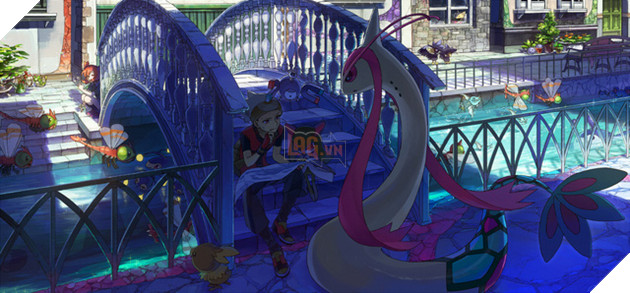 Xem loạt tranh Pokemon đẹp đến ngoạn mục của họa sĩ Nhật Bản - Ảnh 5.