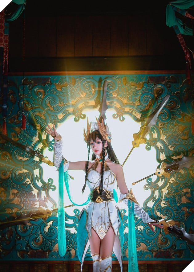 LMHT: Choáng váng vì vẻ đẹp tựa thần tiên tỉ tỉ trong bộ cosplay Irelia Tiên Kiếm của nữ game thủ Trung Quốc - Ảnh 13.