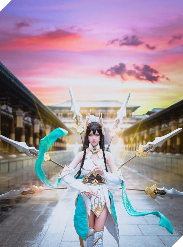 LMHT: Choáng váng vì vẻ đẹp tựa thần tiên tỉ tỉ trong bộ cosplay Irelia Tiên Kiếm của nữ game thủ Trung Quốc - Ảnh 15.