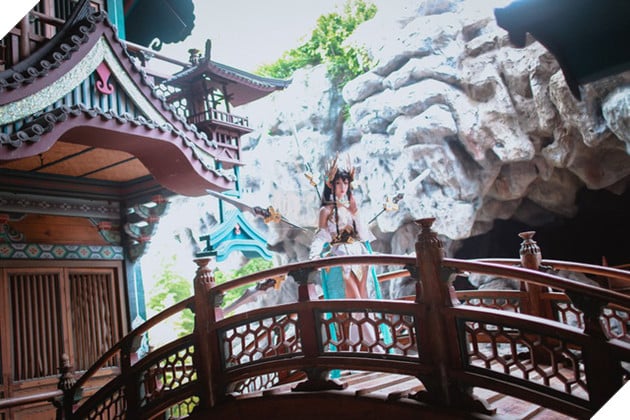 LMHT: Choáng váng vì vẻ đẹp tựa thần tiên tỉ tỉ trong bộ cosplay Irelia Tiên Kiếm của nữ game thủ Trung Quốc - Ảnh 7.