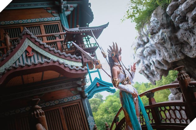 LMHT: Choáng váng vì vẻ đẹp tựa thần tiên tỉ tỉ trong bộ cosplay Irelia Tiên Kiếm của nữ game thủ Trung Quốc - Ảnh 8.